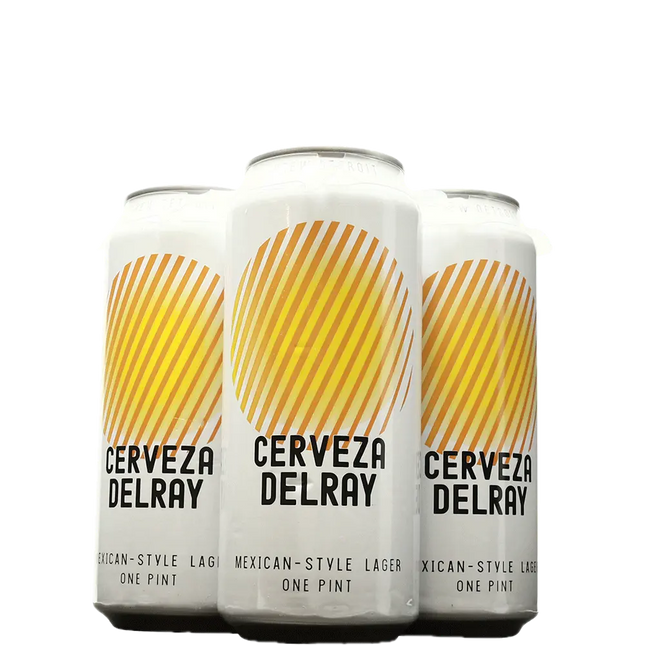 CERVEZA DELRAY 4PK 16OZ CAN