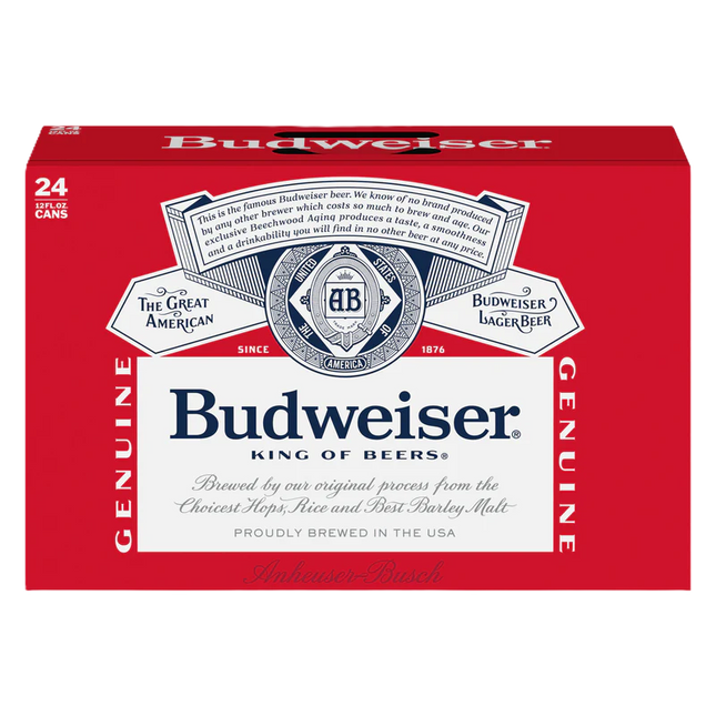 Budweiser 24pk Can
