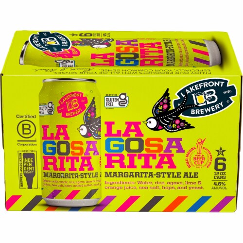lakefront lagosa ritta margarita 6pk 12 oz can
