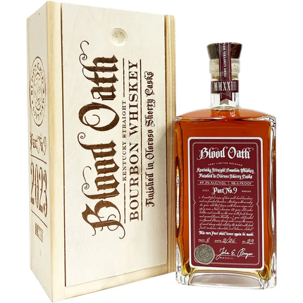 BLOOD OATH PACT NO 9 750ML