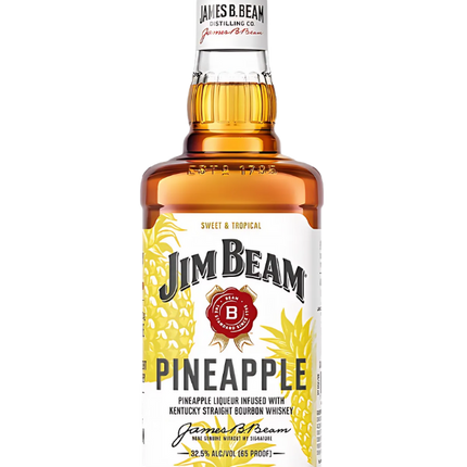 JIM BEAM PINEAPPLE 750ML 65 PROOF