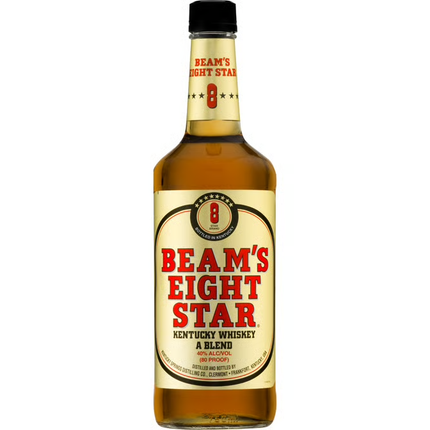 BEAM'S 8 STAR BLEND 80 Proof 750 ml
