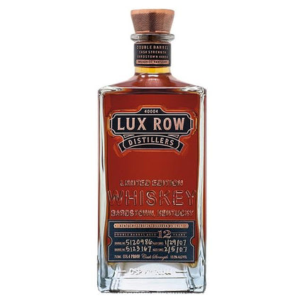 LUX ROW FOUR GRAIN DOUBLE BRL 115 PROOF 75OML