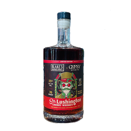 BLAKE'S GYPSY SIR LUSHINGTON CHERRY WHISKEY 750ML 70 PROOF