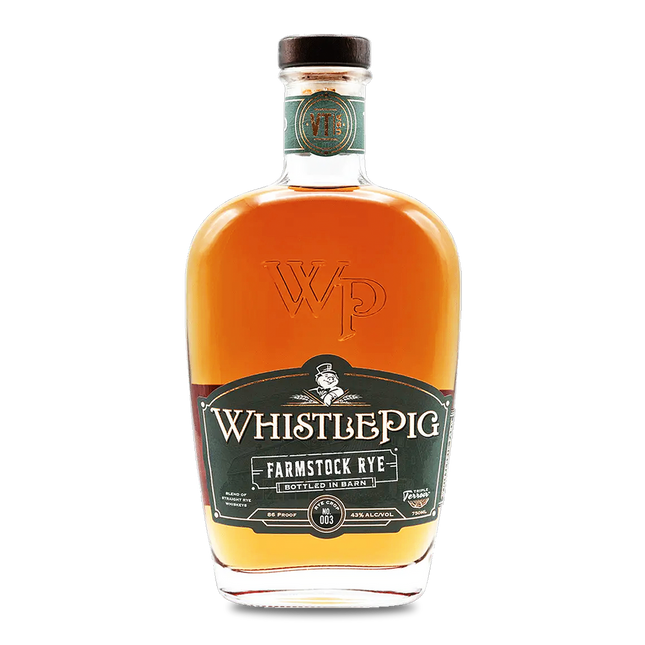 WHISTLEPIG FARMSTOCK RYE 86Proof 750ml