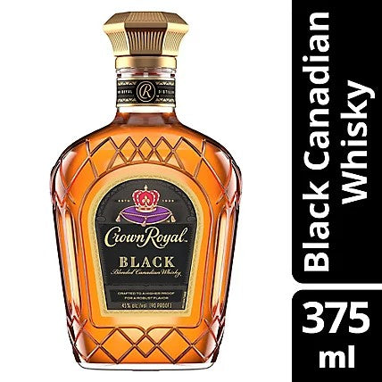 CROWN ROYAL BLACK 90 Proof 375 ml
