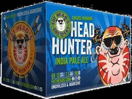 FAT HEADS HEAD HUNTER 6 PACK 12OZ CAN