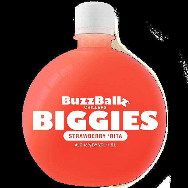 BUZZBALLZ BIGGIES STRAWBERRY RITA 1.5L