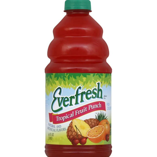 EVERFRESH TROPICAL FRUIT PUNCH 64 oz