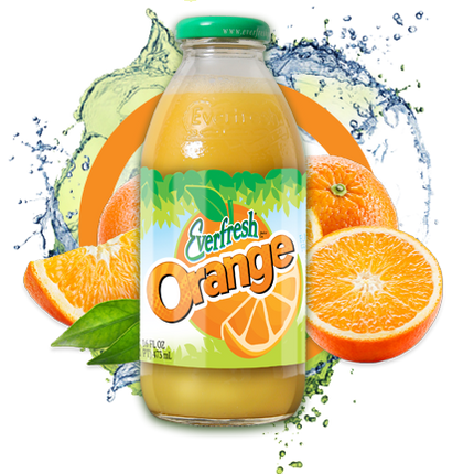 EVERFRESH ORANGE 16 OZ