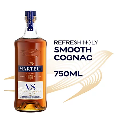 MARTELL VS SINGLE DISTILLERY 80 Proof 750 ml