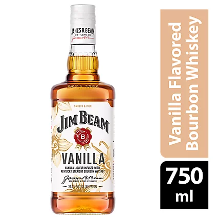 JIM BEAM VANILLA 70 Proof 750 ml