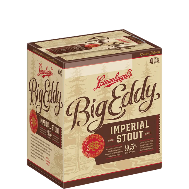 LEINENKUGEL'S BIG EDDY 4PK 16 OZ CAN STOUT
