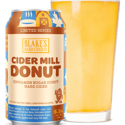 BLAKES CIDER MILL DONUT 6PK 12 OZ CAN