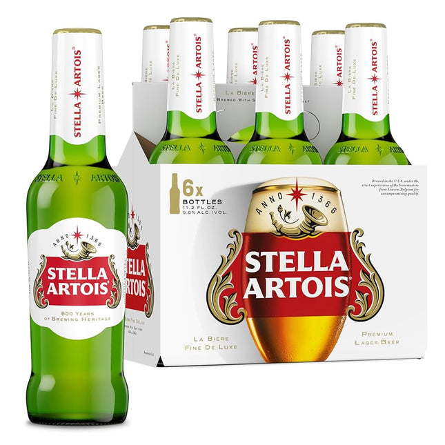 STELLA ARTOIS 6PK 11.2 OZ BOTTLE