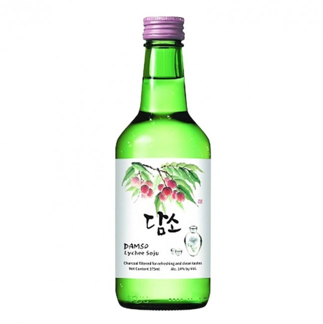 DAMSO LYCHEE SOJU 28 Proof 375 ml
