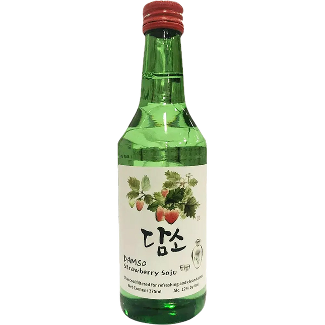 DAMSO STRAWBERRY SOJU 28 Proof 375 ml