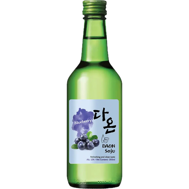 DAON SOJU BLUEBERRY 375ML 24 PROOF