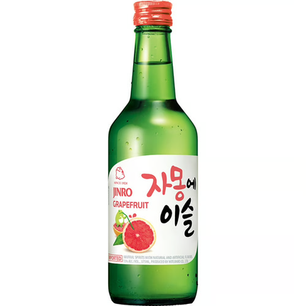 JINRO GRAPEFRUIT 26 Proof 375 ml