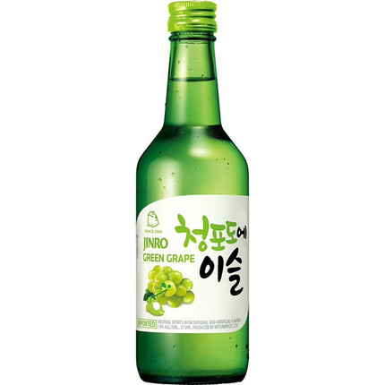 JINRO GREEN GRAPE 26 Proof 375 ml