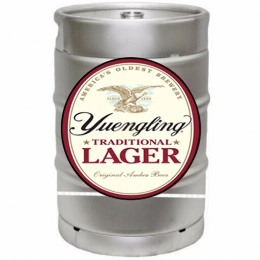 YUENGLING LAGER 1/2 BBL