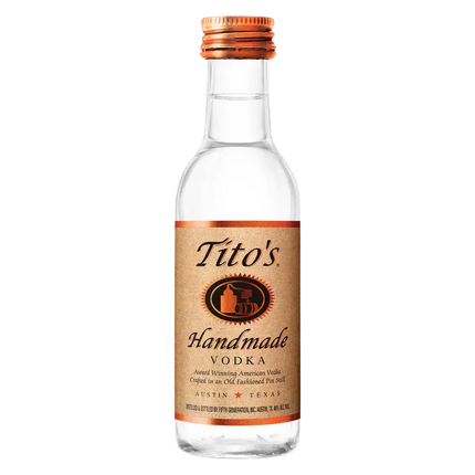 TITO'S HANDMADE VODKA PL 80 Proof 50 ml