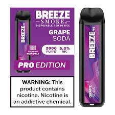 BREEZE SMOKE GRAPE SODA PRO EDITION