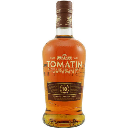 TOMATIN-18 YR 92 Proof 750 ml