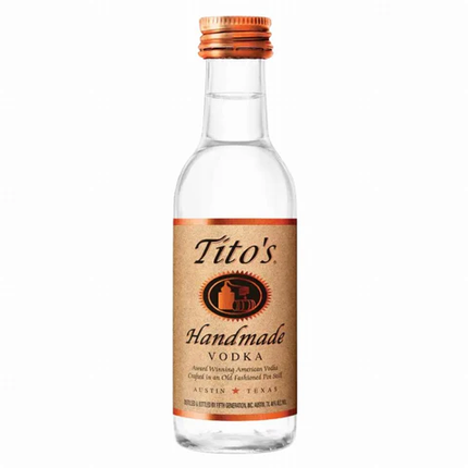 TITO'S HANDMADE VODKA 80 Proof 200 ml
