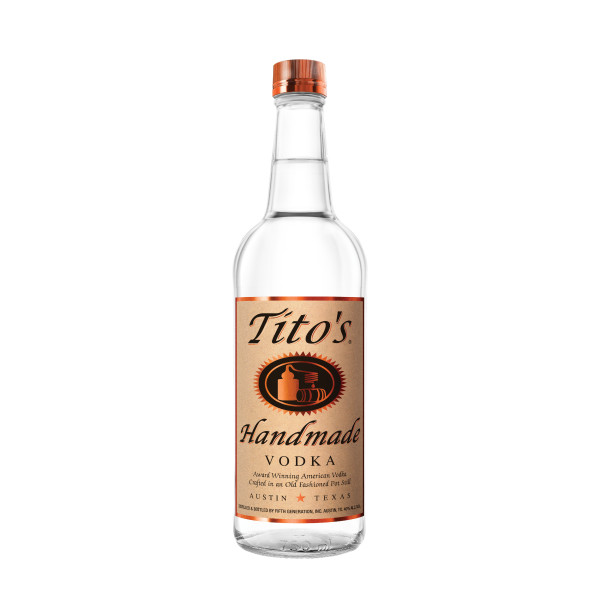 TITO'S HANDMADE VODKA 80 Proof 1000 ml