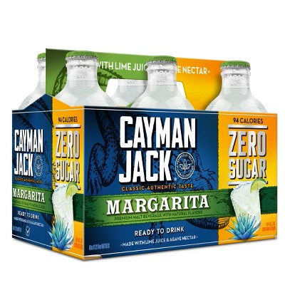 CAYMAN ZERO MARGARITA 6 BOTTLE