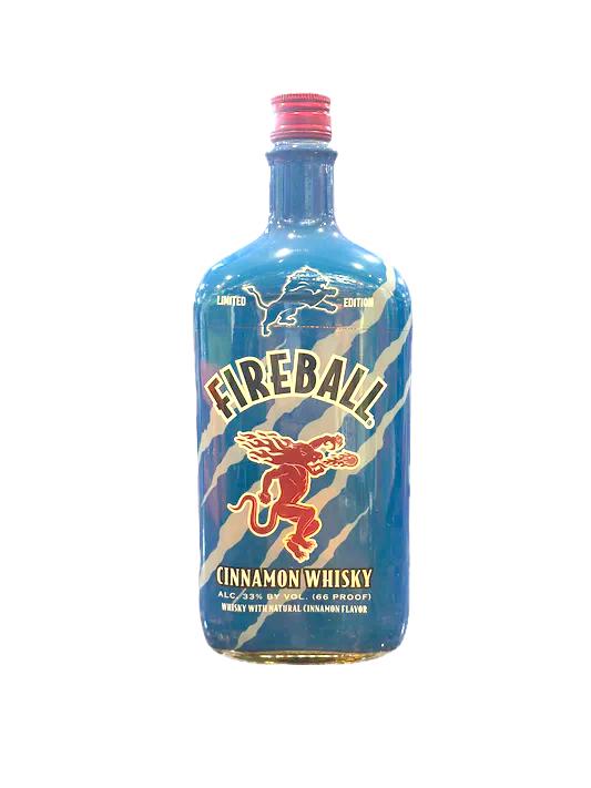 FIREBALL CINNAMON LIONS LIMITED EDITION  66 Proof 750 ml