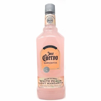 JOSE CUERVO WHITE PEACH LIGHT MARGARITA 1.75LT