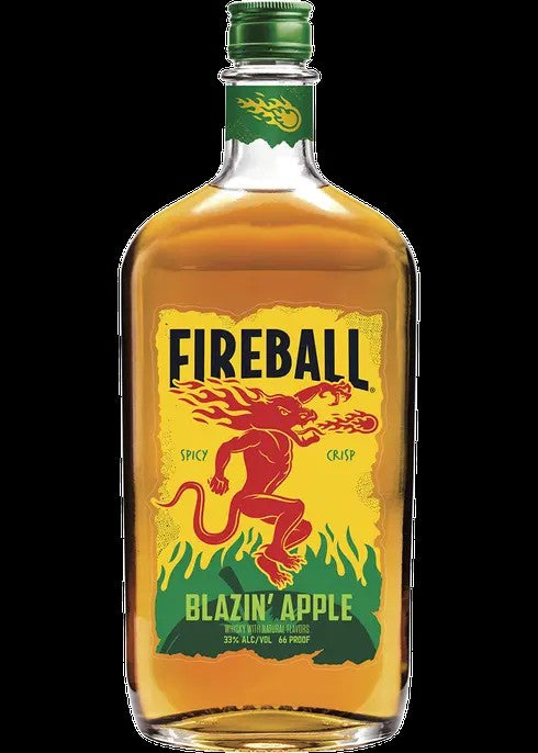 FIREBALL BLAZIN APPLE 750ML 66 PROOF