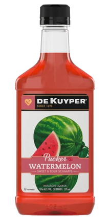 DEKUYPER WATERMELON PUCKER 30 Proof 375 ml