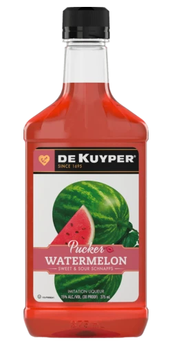DEKUYPER WATERMELON PUCKER 30 Proof 375 ml