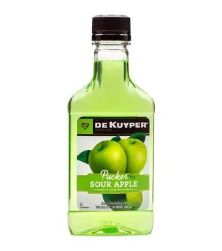 DEKUYPER SOUR APPLE 30 Proof 375 ml