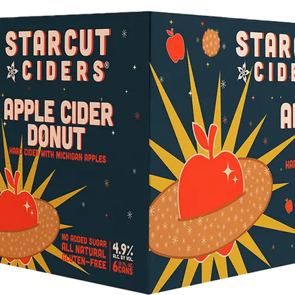 STARCUT APPLE CIDER DONUT  6 CAN