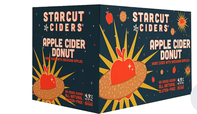STARCUT APPLE CIDER DONUT  6 CAN