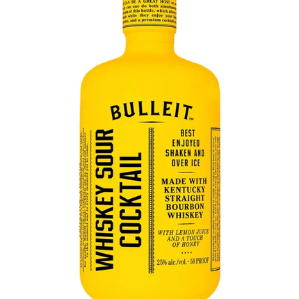 BULLEIT WHISKEY SOUR COCKTAIL 375ML 50 PROOF