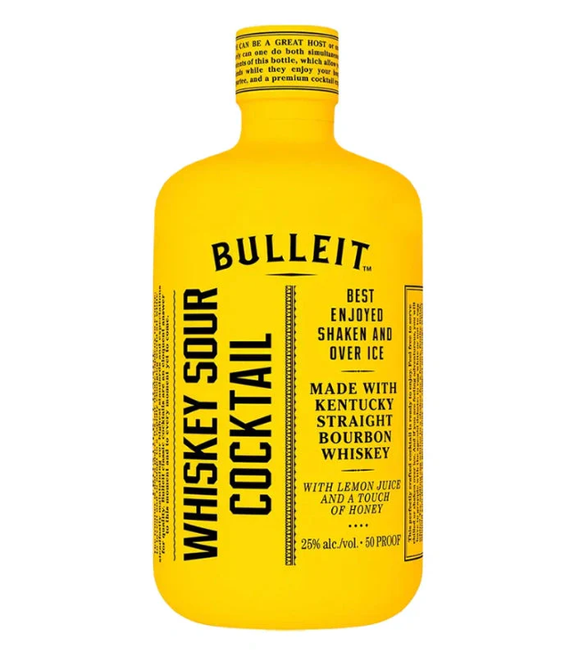 BULLEIT WHISKEY SOUR COCKTAIL 375ML 50 PROOF