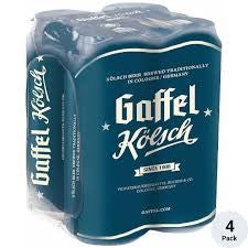 GAFFEL KOLSCH 4PK 16.9OZ CAN