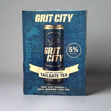 GRIT CITY RTD TAILGATE TEA 4PK 12OZ CAN