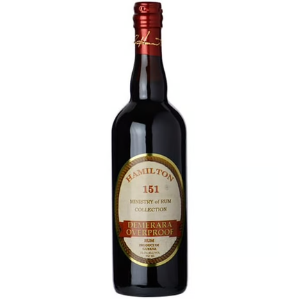 HAMILTON 151 DEMERARA 151 Proof 750 ml