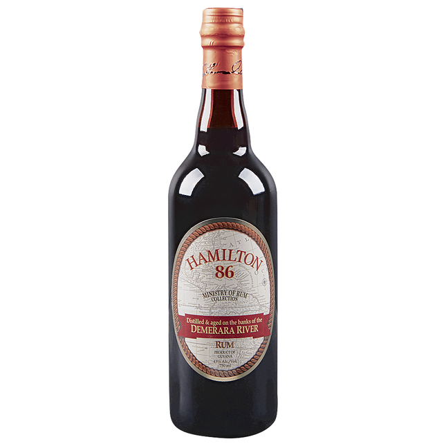 HAMILTON DEMERARA 86 Proof 750 ml