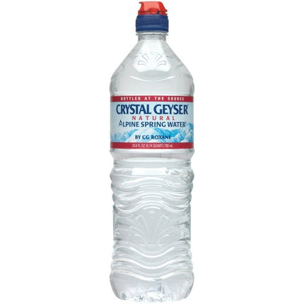 CRYSTAL GEYSER WATER 750ML