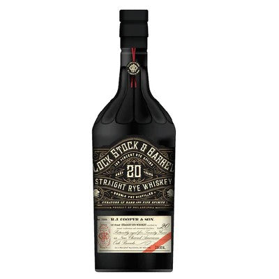 LOCK STOCK & BARREL-20 YR 112 Proof 750 ml