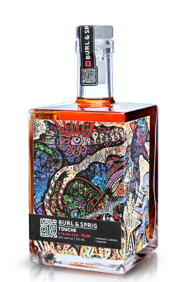 BURL & SPRIG TOUCHE-8 YR 86 Proof 750 ml