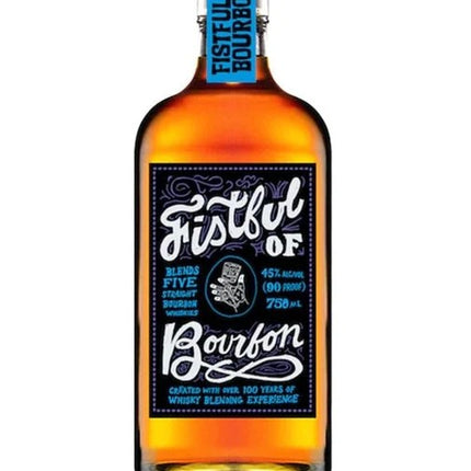 FISTFUL OF BOURBON 90 Proof 750 ml