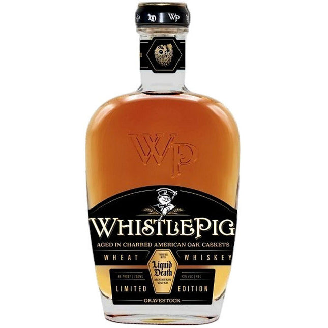 Whistlepig Gravestock Whiskey Liquid Death 750ml 86 proof